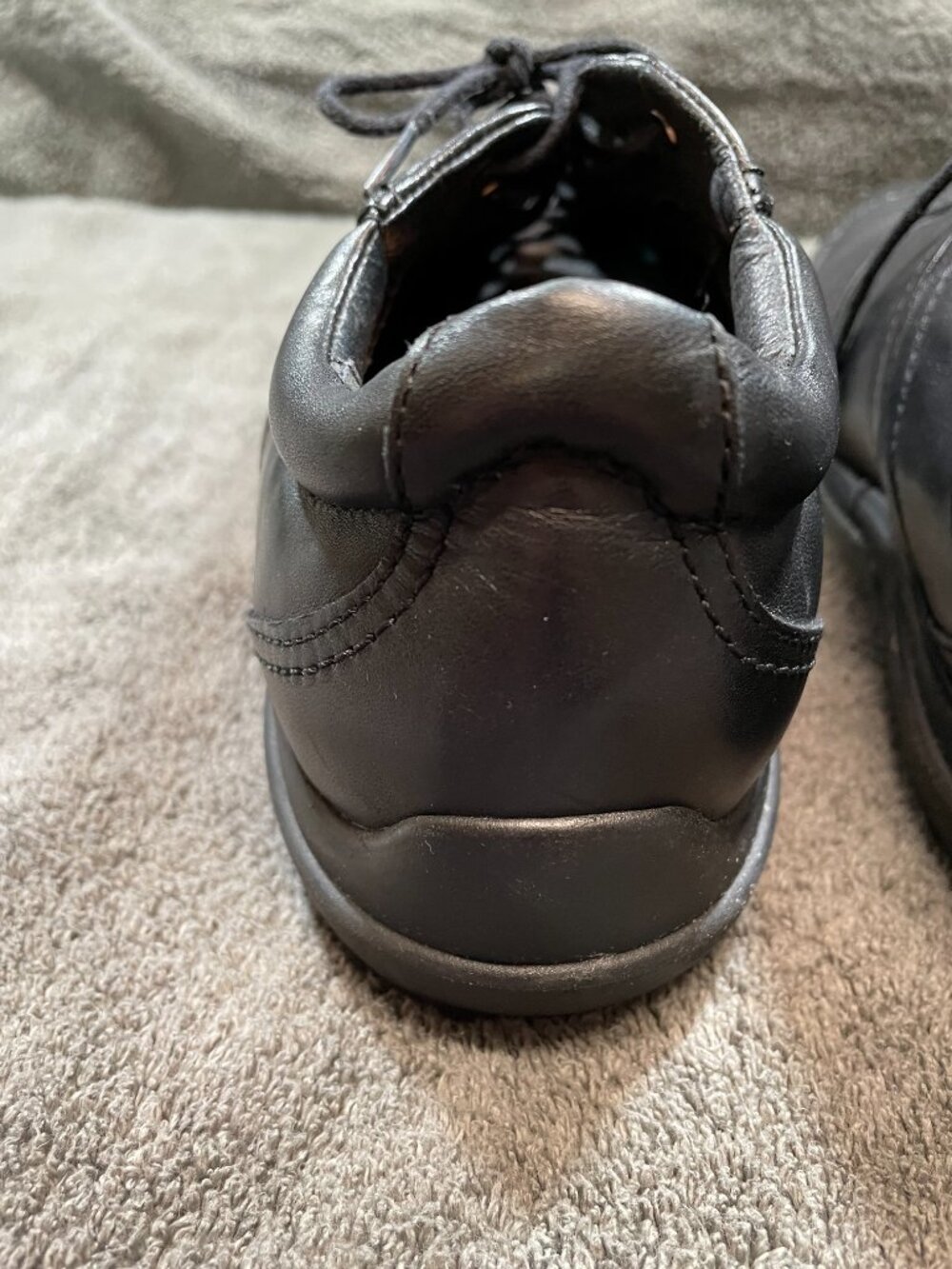 P. W. Minor Maddie Oxford Shoes Womens Size 6.5 3W Black Leather Comfort 11732 - Picture 6 of 12